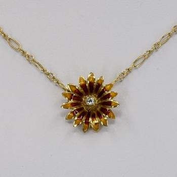 Collier - Email, Gold - 1980